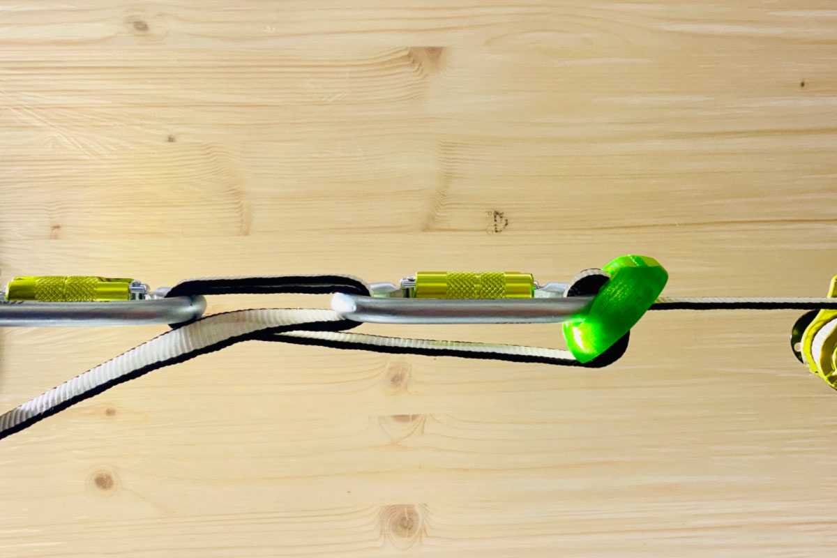 Bruchlast Primitive Slackline vs. Chainlock SLACKTIVITY Slackscience