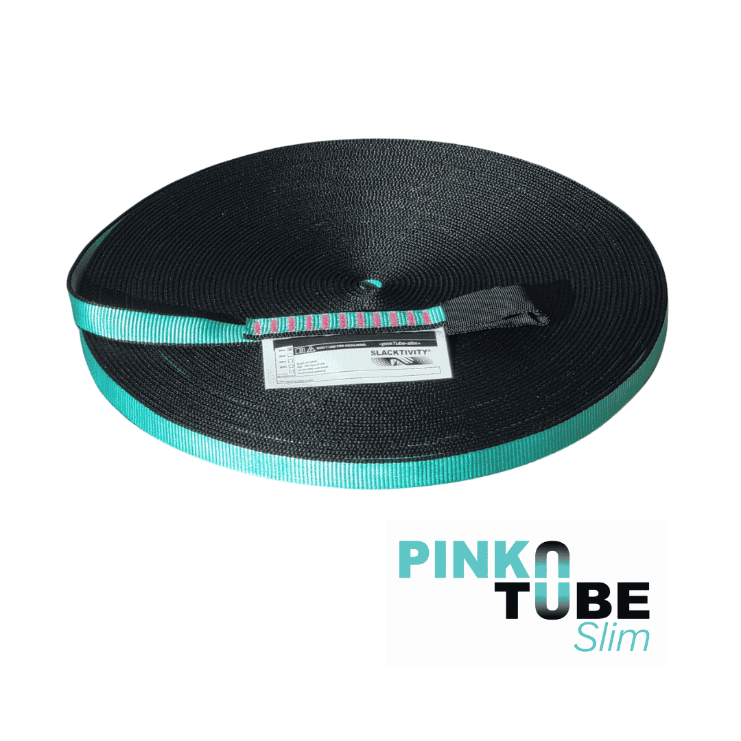 pinkTube Slim schmales Slackline Band